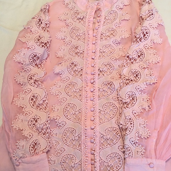 Boston Proper Lace Blouse - Picture 2 of 16